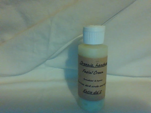Organic face cream